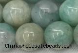 CAM1684 15.5 inches 12mm round natural amazonite beads wholesale