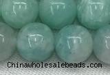 CAM1689 15.5 inches 12mm round natural amazonite beads wholesale