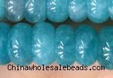 CAM1715 15.5 inches 5*9mm - 5*10mm rondelle natural amazonite beads