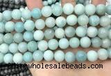 CAM1733 15.5 inches 10mm round amazonite gemstone beads