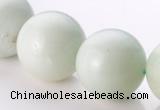 CAM23 15.5 inches natural amazonite round 20mm beads Wholesale