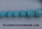 CAM372 15.5 inches 4mm - 10mm round mozambique amazonite beads
