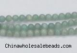 CAM400 15.5 inches 4mm round natural russian amazonite beads wholesale