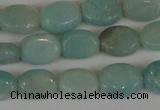 CAM621 15.5 inches 6*8mm oval Chinese amazonite gemstone beads