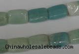 CAM629 15.5 inches 10*14mm rectangle Chinese amazonite gemstone beads