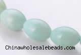 CAM64 10*14mm oval natural amazonite gemstone beads Wholesale