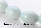 CAM65 13*18mm oval natural amazonite gemstone beads Wholesale