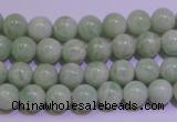 CAM752 15.5 inches 8mm round natural amazonite gemstone beads