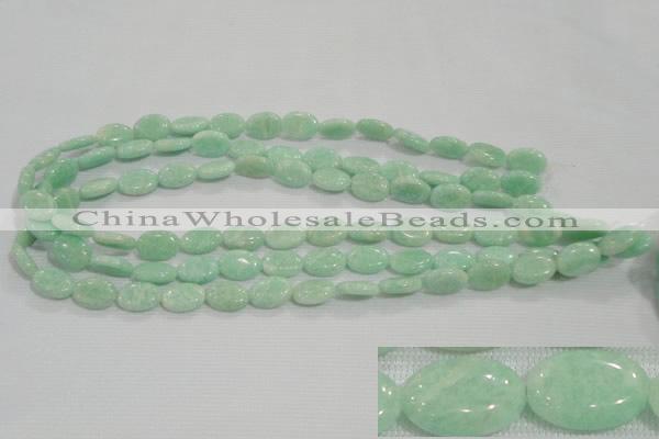 CAM858 15.5 inches 10*14mm oval natural Russian amazonite beads
