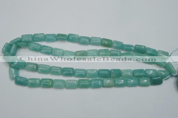 CAM932 15.5 inches 10*14mm rectangle amazonite gemstone beads