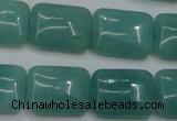 CAM935 15.5 inches 15*20mm rectangle amazonite gemstone beads wholesale