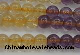 CAN102 15.5 inches 6mm round ametrine beads wholesale