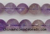 CAN153 15.5 inches 10mm faceted round natural ametrine beads