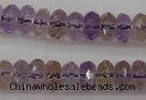 CAN159 15.5 inches 5*8mm faceted rondelle natural ametrine beads