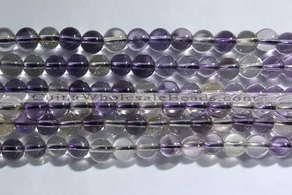 CAN214 15.5 inches 6mm round ametrine beads wholesale