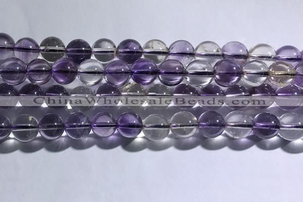 CAN215 15.5 inches 8mm round ametrine beads wholesale