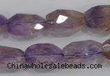 CAN29 15.5 inches 15*20mm faceted nugget natural ametrine beads