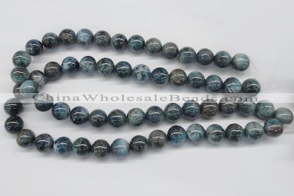 CAP07 15.5 inches 14mm round apatite gemstone beads wholesale