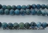 CAP301 15.5 inches 6mm round natural apatite gemstone beads