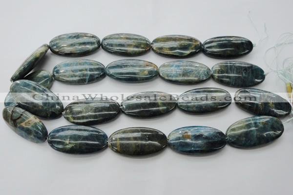 CAP328 15.5 inches 20*40mm oval natural apatite gemstone beads