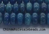 CAP370 15.5 inches 5*8mm rondelle apatite gemstone beads