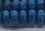 CAP373 15.5 inches 8*14mm rondelle apatite gemstone beads