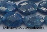 CAP392 15.5 inches 13*18mm faceted oval apatite gemstone beads