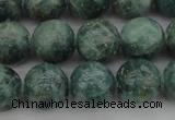 CAP502 15.5 inches 10mm round natual green apatite beads