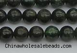 CAP511 15.5 inches 6mm round green apatite gemstone beads