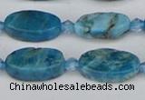 CAP551 15.5 inches 8*16mm oval apatite gemstone beads