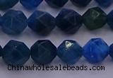 CAP572 15.5 inches 8mm faceted nuggets apatite gemstone beads