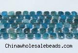 CAP701 15.5 inches 8mm faceted square apatite beads