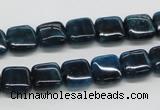 CAP71 15.5 inches 10*10mm square dyed apatite gemstone beads wholesale