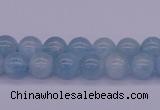 CAQ122 15.5 inches 6mm round AAA grade natural aquamarine beads