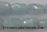 CAQ415 8*12mm – 18*28mm faceted nuggets natural aquamarine beads