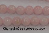 CAQ484 15.5 inches 12mm round natural pink aquamarine beads