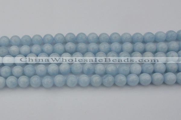 CAQ703 15.5 inches 10mm round natural aquamarine beads wholesale