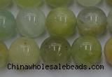 CAQ755 15.5 inches 14mm round aquamarine beads wholesale