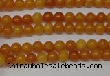 CAR100 15.5 inches 3mm round natural amber beads