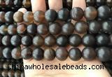 CAR223 15.5 inches 13mm round natural amber beads wholesale