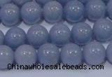 CAS202 15.5 inches 8mm round blue angel skin gemstone beads