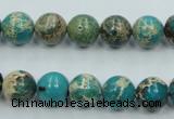 CAT01 15.5 inches 10mm round natural aqua terra jasper beads