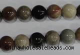 CAT5204 15.5 inches 12mm round aqua terra jasper beads wholesale