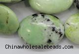 CAU205 15.5 inches 22*30mm oval Australia chrysoprase beads