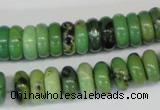 CAU28 15.5 inches 5*12mm rondelle australia chrysoprase beads wholesale