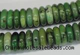 CAU29 15.5 inches 5*15mm rondelle australia chrysoprase beads wholesale