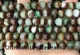 CAU454 15.5 inches 8mm - 9mm round Australia chrysoprase beads
