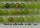 CAU500 15.5 inches 4mm round Chinese chrysoprase beads wholesale