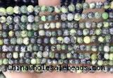 CAU520 15.5 inches 4.5mm - 5mm round Chinese chrysoprase beads