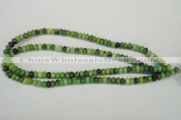 CAU55 15.5 inches 5*8mm rondelle Australia chrysoprase beads